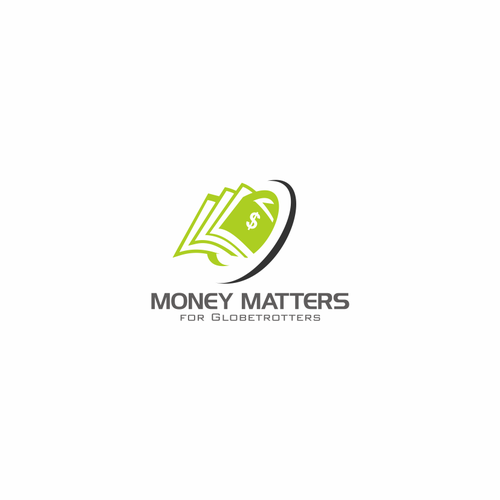 Create an abstract but descriptive logo for Money Matters 