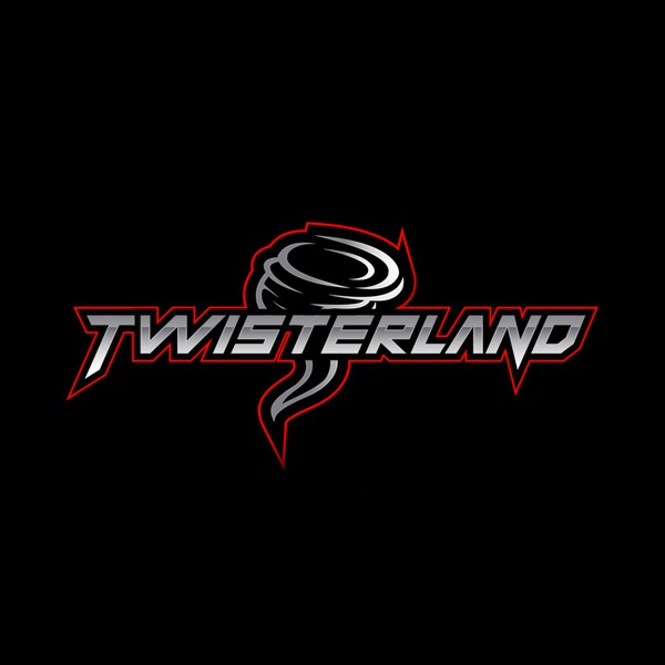 original logo to say “TWISTERLAND”