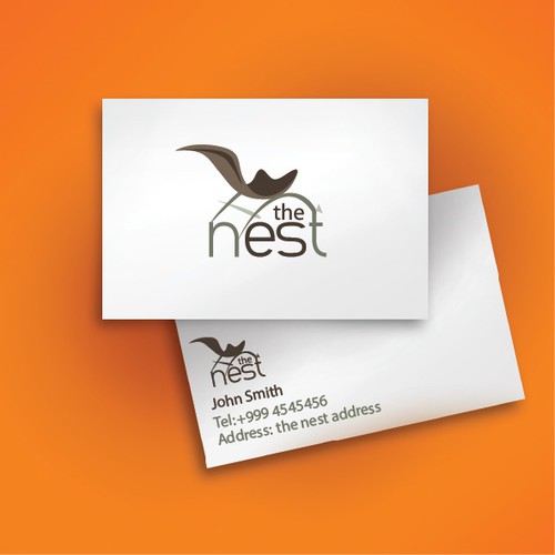 logo for the Nest Design réalisé par A Krikoryan