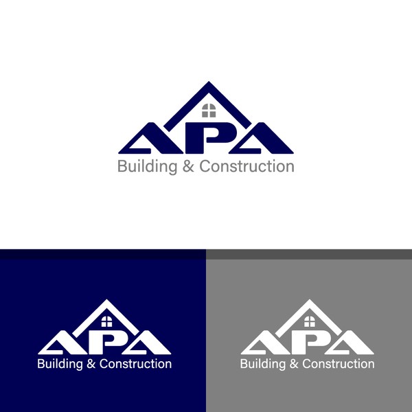 Design by Imran505 titled "APA Building & Construction"