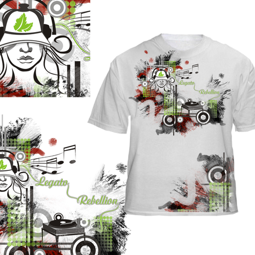 Design di Legato Rebellion needs a new t-shirt design di Rinoc22