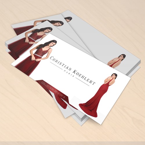Flyer design for evening dress label needed to invite our customers to Exhibitions Design by Mr.TK