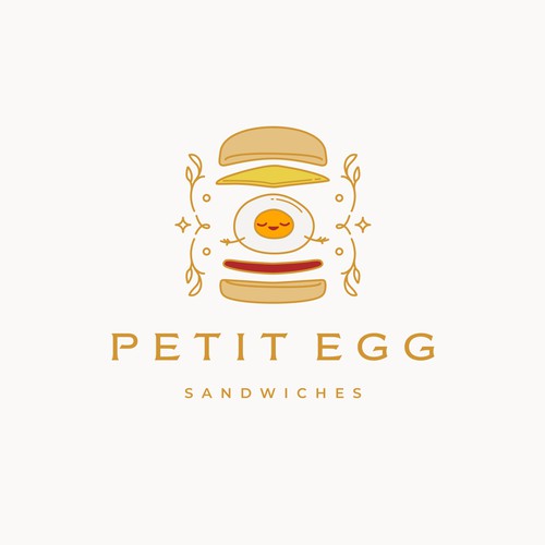 Fun and simple yet Classy logo for a Breakfast Sandwich company Design by Zacky Tambean