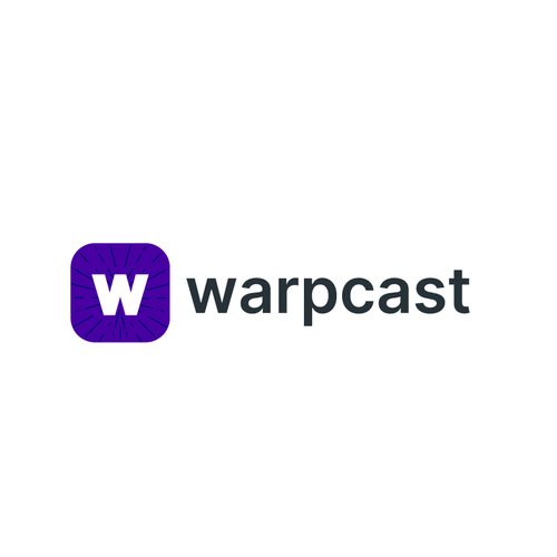 Warpcast logo-ontwerp door nrdy.