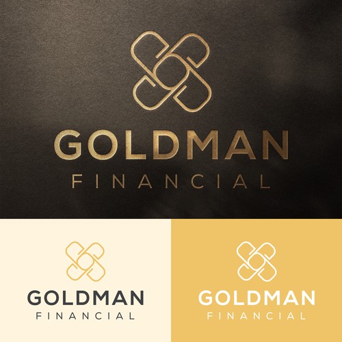 Goldman Logo Design by PearlMoonDesignCo