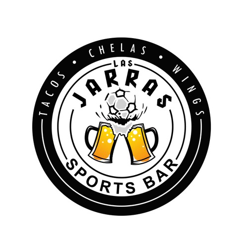 Sports Bar featuring Tacos • Chelas • Wings | Logo design contest