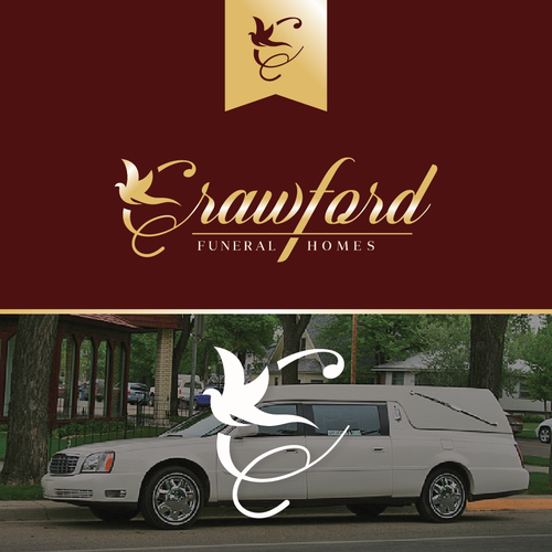 Elegant/Simple logo for a funeral home Logo design contest