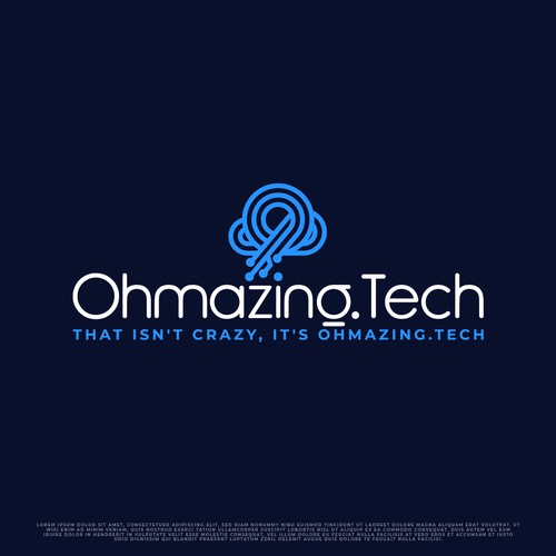 Design Design an Ohmazing Logo for a Technology Consulting Company. (Rebranding from hazeytech.com) di Canis Dirus