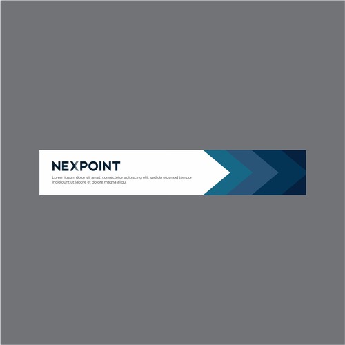 NexPoint LinkedIn Banner Diseño de Hafiz29