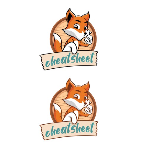 Unique descriptive combo mascot Logo that embodies the action of cheating on a test & shortcuts Design von DevDevit   ★ ★ ★ ★ ★