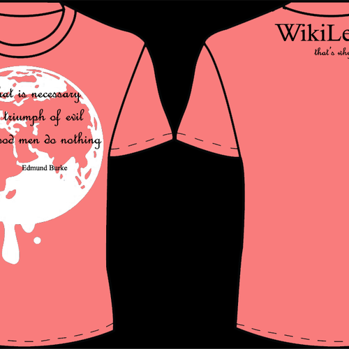 New t-shirt design(s) wanted for WikiLeaks デザイン by Daisy82