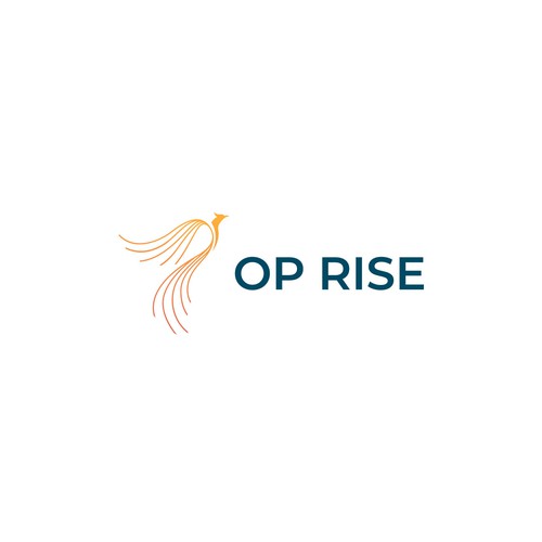 OP Rise Logo! Be inspired, bring your creativity, have some design fun! Design by Arfian Huda