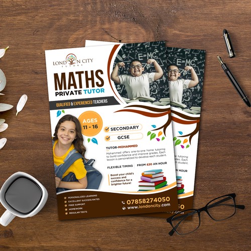 private tutoring flyer