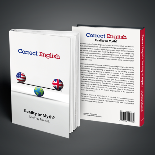 Create an attractive cover for a paperback book about language Design by Aaniyah.ahmed