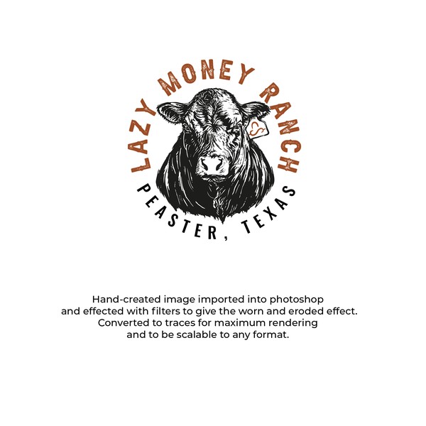 An eroded logo with a country flavour