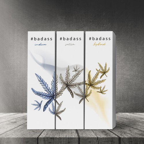 Vape package' design Design by AdinaR