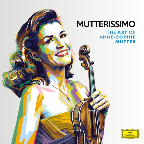 Illustrate the cover for Anne Sophie Mutter’s new album Ontwerp door desainerss