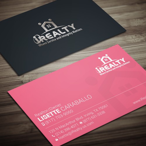 iRealtyBusinessCardRedesignForAwesomeCoolnessFactor Business