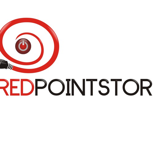 Design Redpoint logo di polez