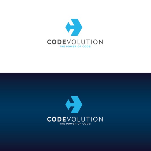 Logo for Codevolution, a brand new coding company! Design von Spider0421