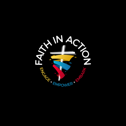 Design an inspiring and creative logo for our new vision: Faith in Action! Design by DC | DesignBr