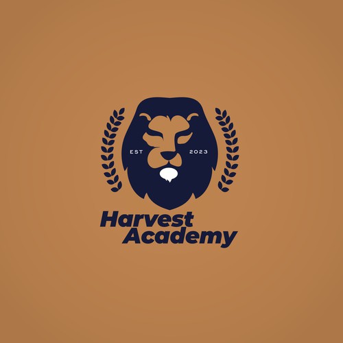 Harvest Academy Lions Mascot Design by betoartdesign