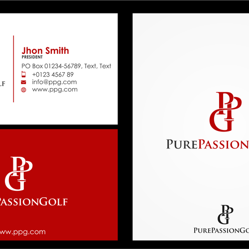 Help PurePassionGolf or PPG (letters) with a new logo Design by W D F