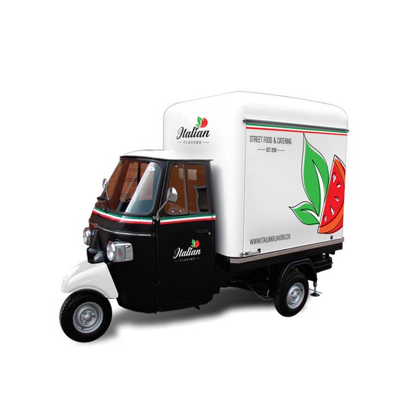 Italian Flavors food truck layout