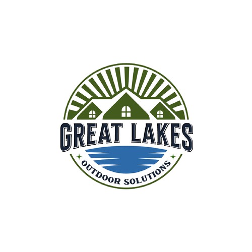 Design di design a modern yet unique logo that says construction from northeast ohio by the great lakes di GraphicVersa