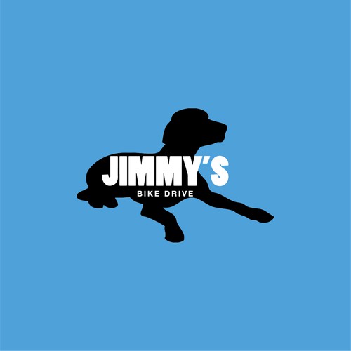 Logo for a bicycle fundraiser and somehow incorporating a black lab Design por SilverD™