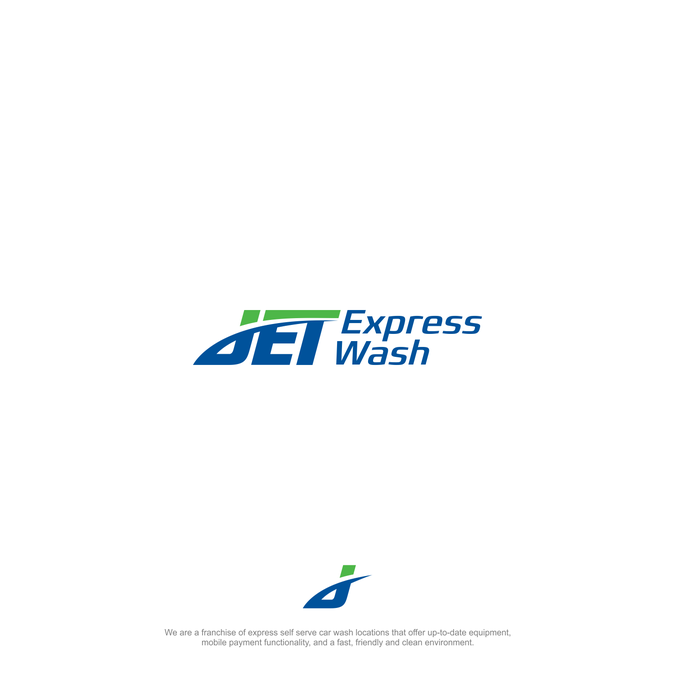JET WASH Fast, Clean, and Modern Logo design contest