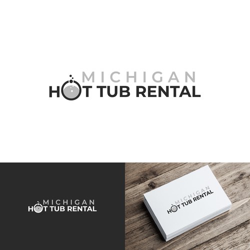 Michigan Hot Tub Rental Logo Design Contest Design by ekhodgm