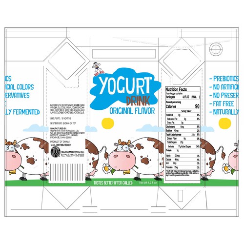 Download Create Packaging Design For A Boxed Yogurt Drink Product Packaging Contest 99designs
