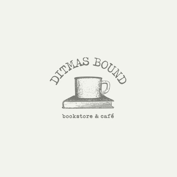 Design by Eduardo Hiraoka titled "Bookstore/Café Logo Design"