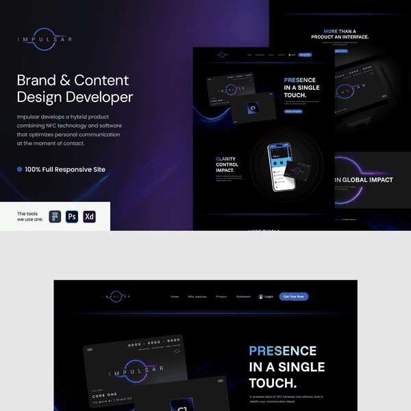 Brand & Content Design Developer – Impulsar Enterprise