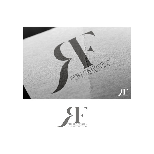 Design by eM-Ka titled "luxury logo for "Rebecca Franson Designs""