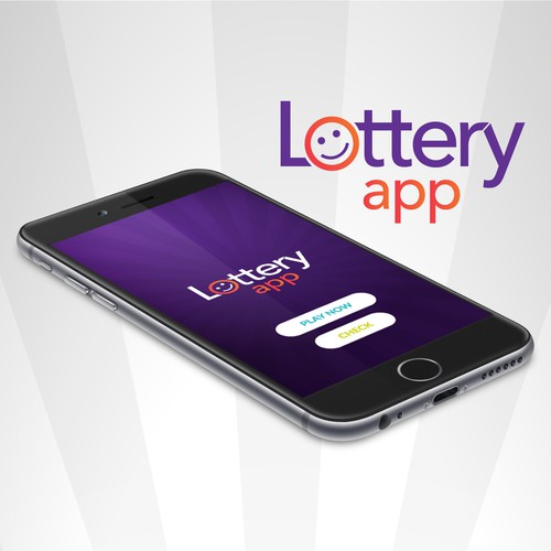 Design of a lottery app Design réalisé par Samuel.Z