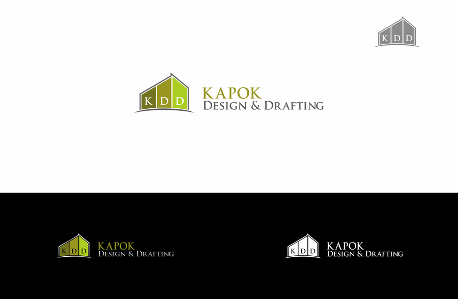 logo for Kapok Design & Drafting Logo design contest