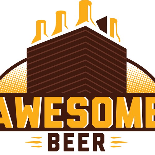 Awesome Beer - We need a new logo! Réalisé par Huey Design