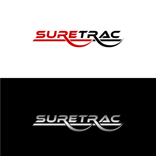 Suretrac Logo Design by uwaisalqarni