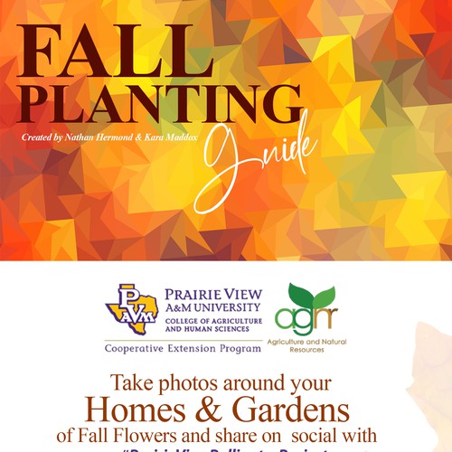 Fun Fall Festive Planting Guide Needed for University In Texas Design von M.Kh1.1