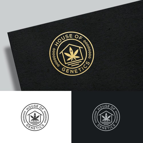 Cannabis Genetic company needs eye popping logo Design by Orangedan