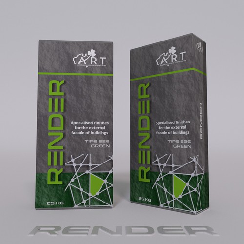 Package design for Specialised Cement Finishes Réalisé par Dimadesign