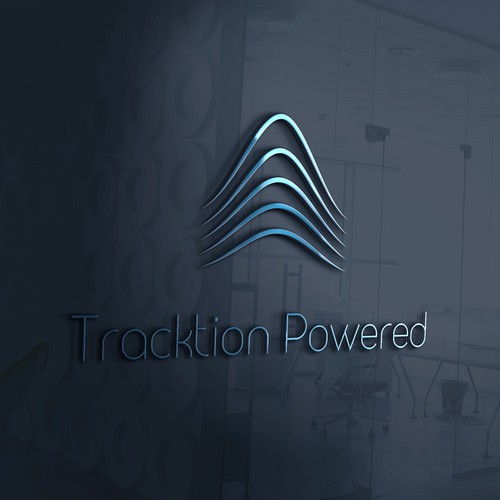 Tracktion Powered Logo | Logo design contest