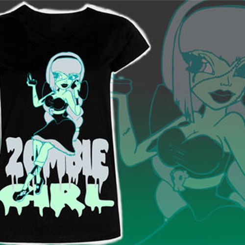 Zombie Tshirt Design Wanted for Sidecca Réalisé par CheekyPhoenix