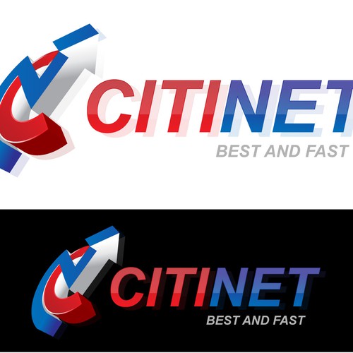 Internet Service Provider LOGO Design réalisé par INK49