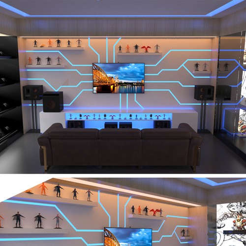 Featured image of post 3D Gaming Room Planner / With roomsketcher, you can create room layouts and floor plans, try different.