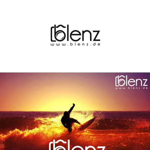 photography logo blenz.de Design by cv design