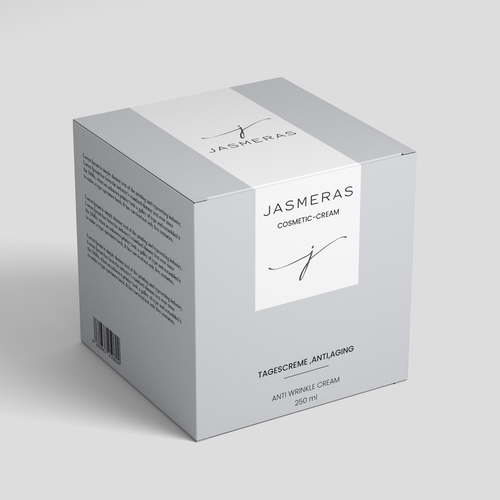 Packaging design for a cosmetic-cream required Design by Fast Studio⚡