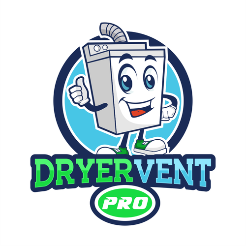 New dryer vent cleaning business needs an eye catching logo for a truck wrap Design by DZenhar Studio